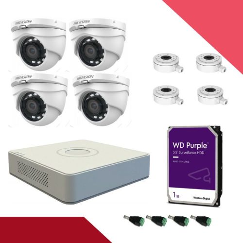 HIKVISION 2MP ANALÓG KAMERA SZETT