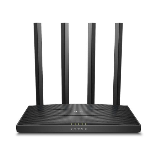 TP-Link Wireless Router Dual Band AC1900 Archer C80, beltéri, asztali, 2.4 GHz / 5 GHz, 802.11a/b/g/n/ac, 600 Mbps, 1300 Mbps, Gigabit LAN port 4 db